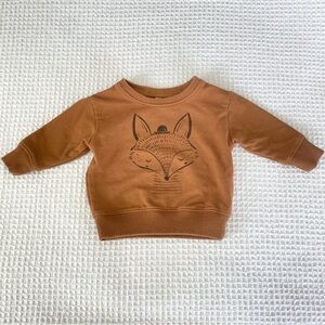 Rylee + Cru Fox Sweatshirt 0-3